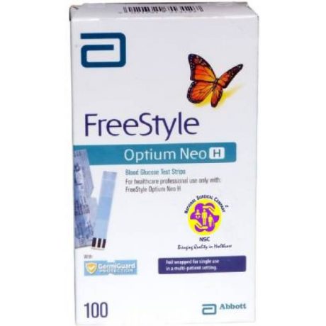 FreeStyle Optium Neo Şeker Stripi 100 Test